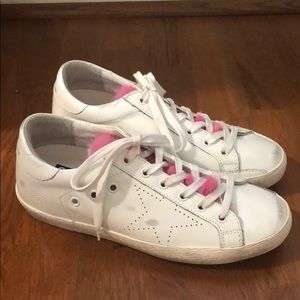 Golden Goose superstar Fur-Trim Sneakers
